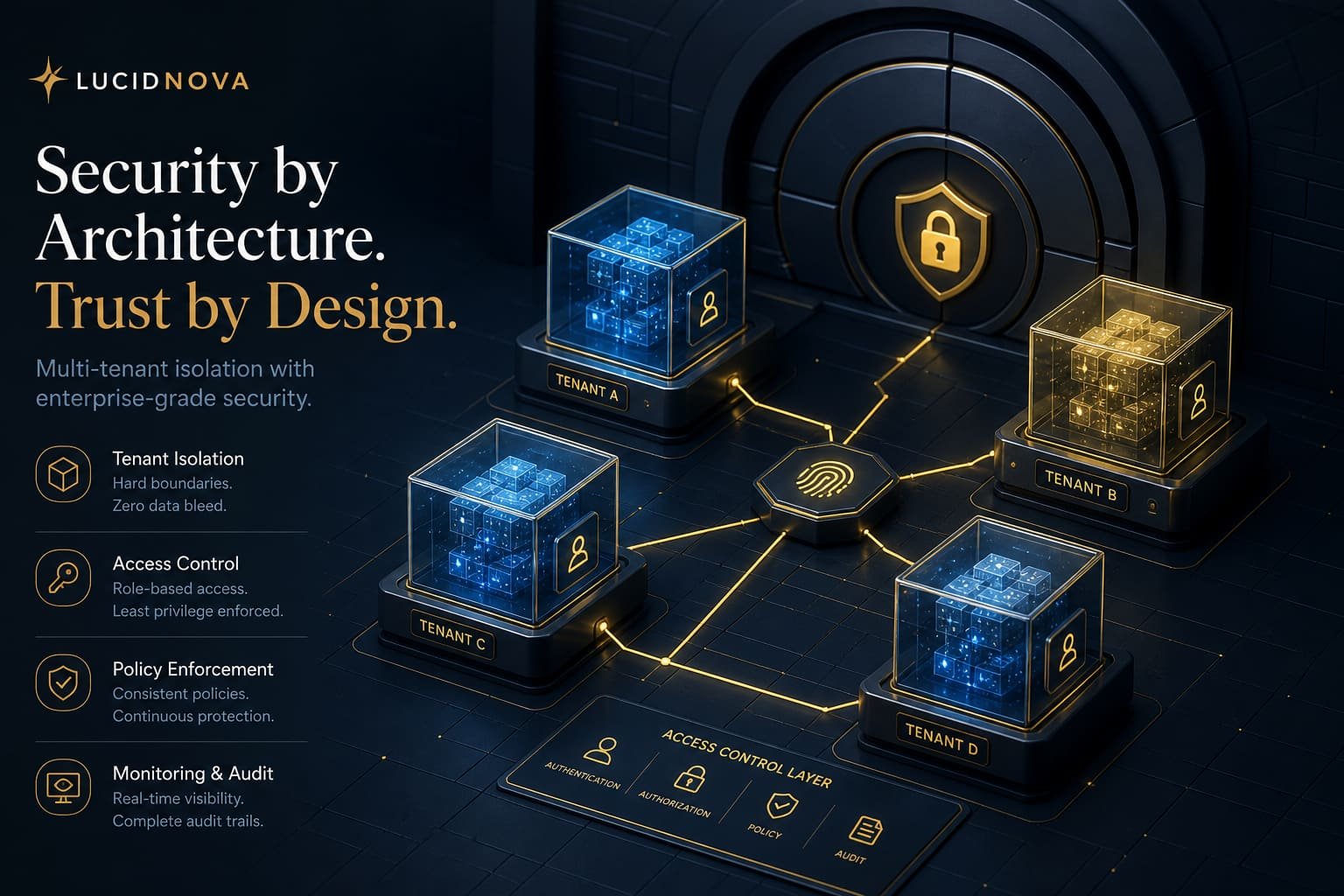 Security-focused imagery for multi-tenant application protection